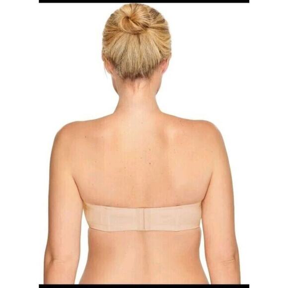 Wacoal Strapless Bra 854119 SIZE 34DDD Red Carpet Full Busted Underwire - Picture 2 of 7